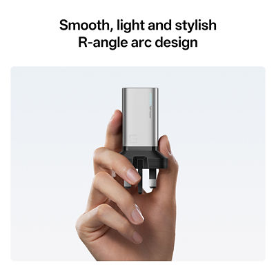 CUKTECH 6 Charger Mini 90W GaN Charger with USB-C Cable AD653-UK 5