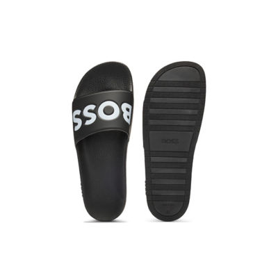 BOSS Logo-Detail Slides Made In Italy 4