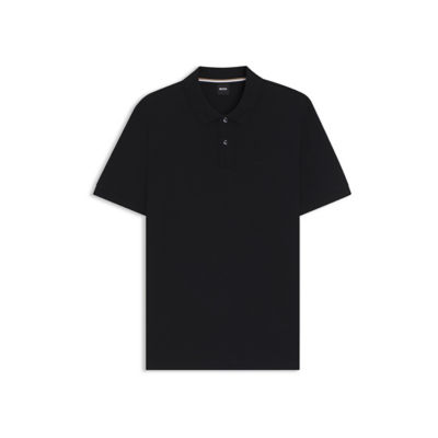BOSS Pallas Logo-Detail Polo Shirt In Cotton Piqué 1