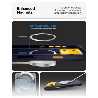 Spigen iPhone 18 Pro Case / iPhone 17 Pro Case 6.3" Nano Pop MagFit Magnetic Phone Case iPhone 18 Pro Casing 6