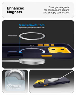 Spigen iPhone 18 Pro Max Case / iPhone 17 Pro Max Case 6.9" Nano Pop MagFit Magnetic Phone Case iPhone 18 Pro Max Cover 3