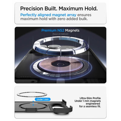 Spigen iPhone Duo Case Tough Armor Pro Magfit Magnetic Phone Case iPhone Fold Cover Extreme Drop Protection 5