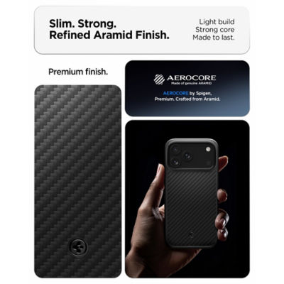 Spigen iPhone 18 Pro Max Case / iPhone 17 Pro Max Case 6.9" Enzo Aramid T MagFit Magnetic Phone Case Premium iPhone Case 2