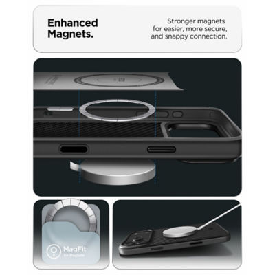 Spigen iPhone 18 Pro Max Case / iPhone 17 Pro Max Case 6.9" Enzo Aramid T MagFit Magnetic Phone Case Premium iPhone Case 5