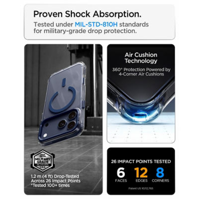 Spigen iPhone 18 Pro Max Case / iPhone 17 Pro Max Case 6.9" Optik S MagFit Camera Cover Magnetic Phone Case Phone Stand 4