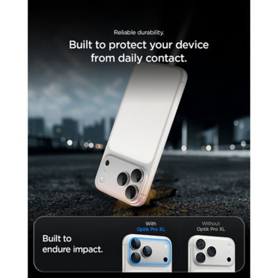 Spigen iPhone 18 Pro Max Camera Lens Protector [1 Pack] Optik Pro XL EZ Fit iPhone Lens Protector 5