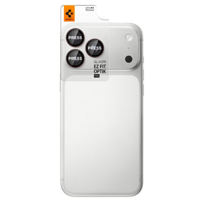 SPIGEN [2 Pack] Spigen iPhone 18 Pro Max / 18 Pro Lens Protector Glas.tR EZ Fit Optik Pro Camera Lens Protector 2