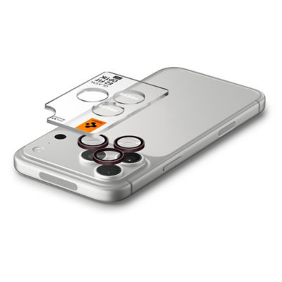 SPIGEN [2 Pack] Spigen iPhone 18 Pro Max / 18 Pro Lens Protector Glas.tR EZ Fit Optik Pro Camera Lens Protector 4