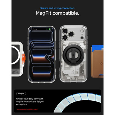 Spigen iPhone 18 Pro Case / iPhone 17 Pro Case 6.3" Ultra Hybrid Zero One MagFit Magnetic Phone Case iPhone 18 Pro Cover 5