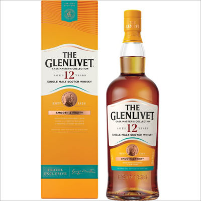 THE GLENLIVET 12 YEARS OLD RUM CASK FINISH 40% 1000ML 1