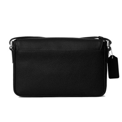 COACH Jack Small Flap Crossbody Bag Black CEW73 3
