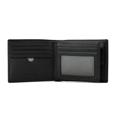 BRAUN BÜFFEL Braun Buffel Ikon-A1 Centre Flap Wallet With Coin Compartment in Black 4