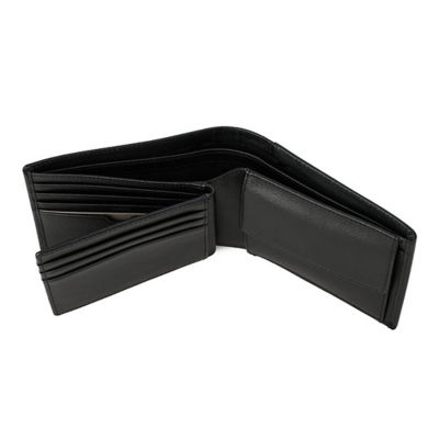 BRAUN BÜFFEL Braun Buffel Ikon-A1 Centre Flap Wallet With Coin Compartment in Black 6
