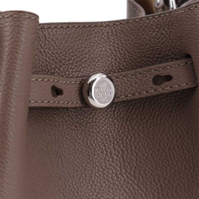 TORY BURCH Romy Bucket Bag Wild Mushroom 166982 5