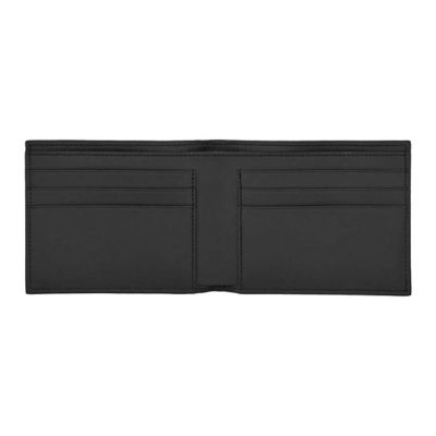 FERRAGAMO Classic Men's Leather Bifold Wallet Black 770089 3