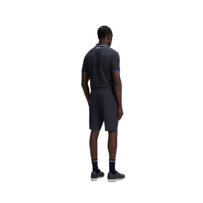 BOSS Contrast-Logo Polo Shirt In A Cotton Blend 5