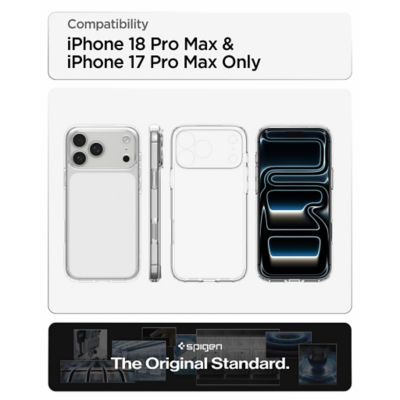 Spigen iPhone 18 Pro Max Case / iPhone 17 Pro Max Case 6.9" Ultra Hybrid Clear Case iPhone 18 Pro Max Casing 5