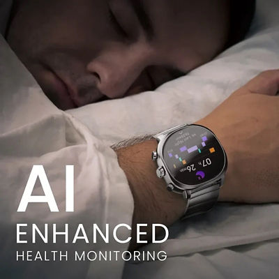 HiFuture AIX Stainless Steel Smartwatch 6
