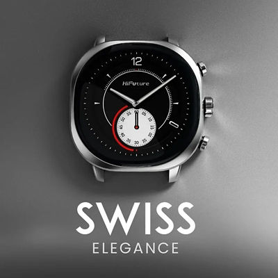 HiFuture AIX Stainless Steel Smartwatch 5