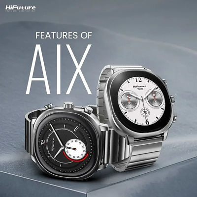 HiFuture AIX Stainless Steel Smartwatch 7