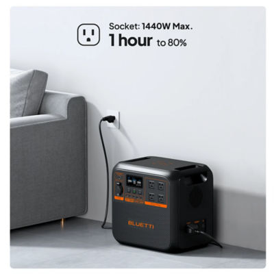 BLUETTI Premium AC180P Portable Power Station 1440Wh/1800W 4