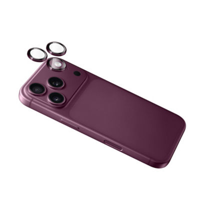 TORRII BODYGLASS iPhone 18 Pro / iPhone 18 Pro Max 铝合金相机镜头保护圈 - 樱桃红 3