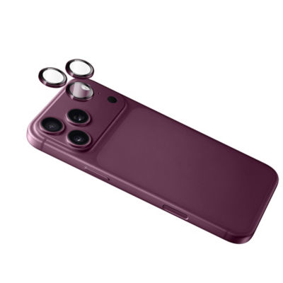 TORRII BODYGLASS iPhone 18 Pro / iPhone 18 Pro Max 铝合金相机镜头保护圈 - 樱桃红 4