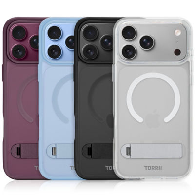 TORRII TORERO iPhone 18 Pro (6.3") 支架保护壳（兼容 MagSafe）- 透明 3