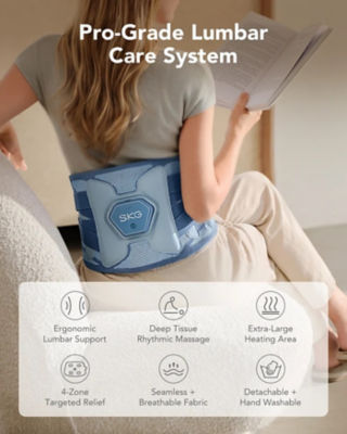 SKG QS300 Lumbar Support Waist Massager 3