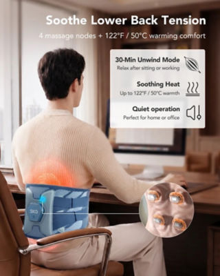 SKG QS300 Lumbar Support Waist Massager 5