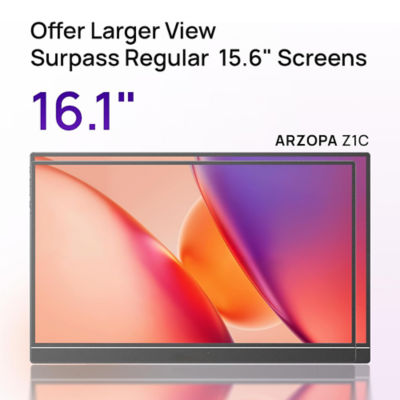 ARZOPA Z1C 16.1" FHD 100%sRGB Portable Screen 4