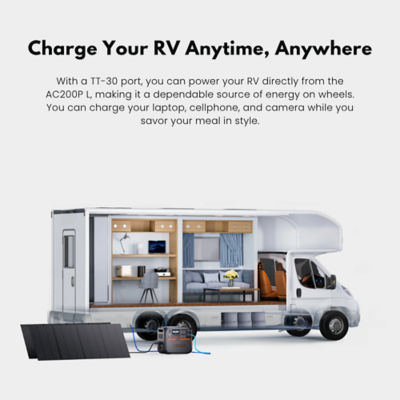 BLUETTI Premium AC200P L Portable Power Station 2304Wh/2400W 3