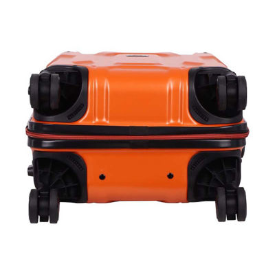 DISCOVERY MAYA HARDSIDE PC TROLLEY 20" CABIN ORANGE 7