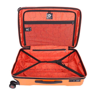 DISCOVERY MAYA HARDSIDE PC TROLLEY 24" MEDIUM ORANGE 4