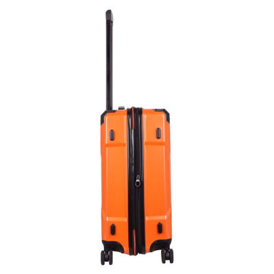 DISCOVERY MAYA HARDSIDE PC TROLLEY 24" MEDIUM ORANGE 5