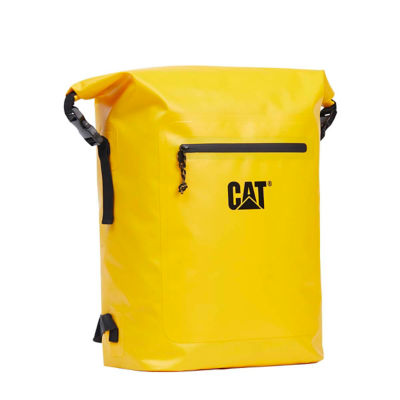 CATERPILLAR Aqua Rolltop Backpack Yellow 1