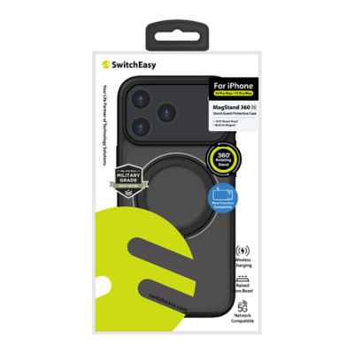 Switcheasy MagStand 360 M Stand Guard Protective Case for iPhone 18 Pro Max - Black 4