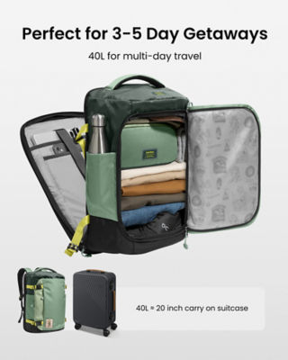 Tomtoc x Trail Wanderer Navigator-T66 Travel Laptop Backpack 40L 8