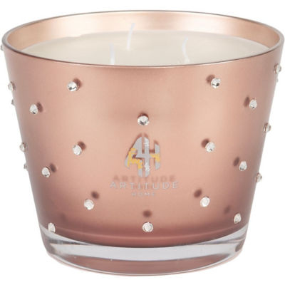 Artitude Home Bling Royale Gold (Rose - Jasmine - Oud) Scented Glass Candle 1