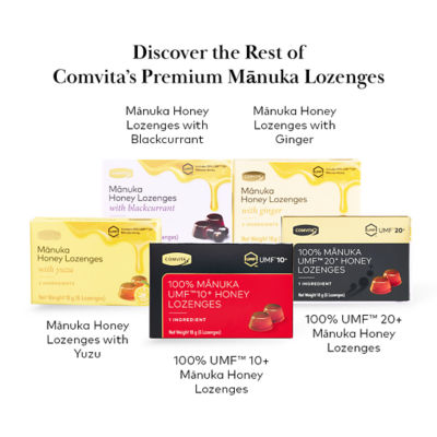 COMVITA [Bundle of 12] 100% MANUKA UMF™ 15+ LOZENGES, 6S 9