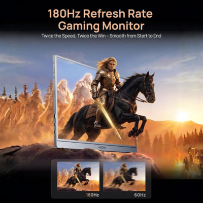 ARZOPA Z3FC 16.1" Portable Monitor 2K 180Hz with Sleeve Bag 4