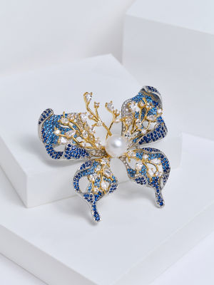 Pearly Lustre Top Grade Freshwater Pearl Brooch WC00135 4