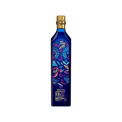JOHNNIE WALKER BLUE LABEL NEW FESTIVE BLEND SCOTCH WHISKY 1000ML 3