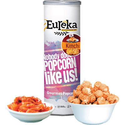 Kimchi Popcorn 90g Can by Changi Airport