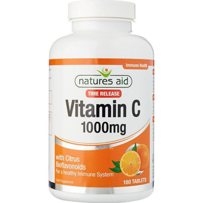 Buy NATURE'S AID Vitamin C Time Release 1000mg 180s Online in Singapore
