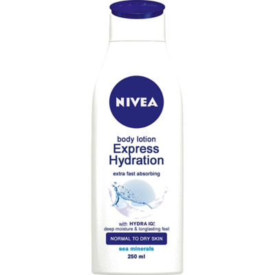 Nivea express deals hydration body lotion