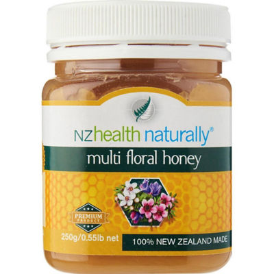 Buy NZHEALTH NATURALLY MULTI FLORAL HONEY 250G Online Singapore