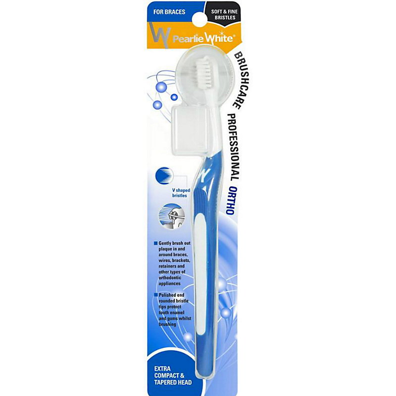 Buy Pearlie White Brushcare Professional Ortho Toothbrush Online in ...