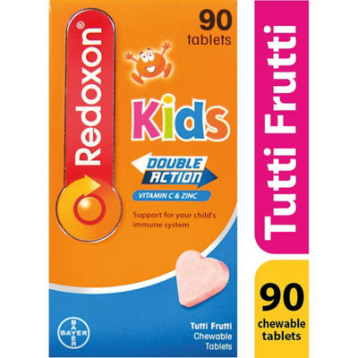 Redoxon Kids Double Action 250mg Chewable Tab 90s ...