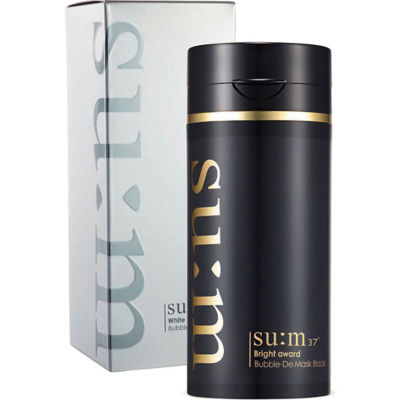 Buy Su M37 Bright Award Bubble De Mask Pack Black 100ml Online In Singapore Ishopchangi